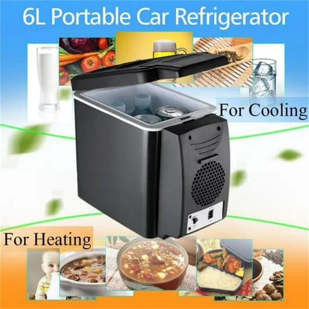 Refrigerador de 6L/9L para coche, Mini nevera para Picnic, preservación de  calor y frío para casa automática, Camping al aire libre, nuevo