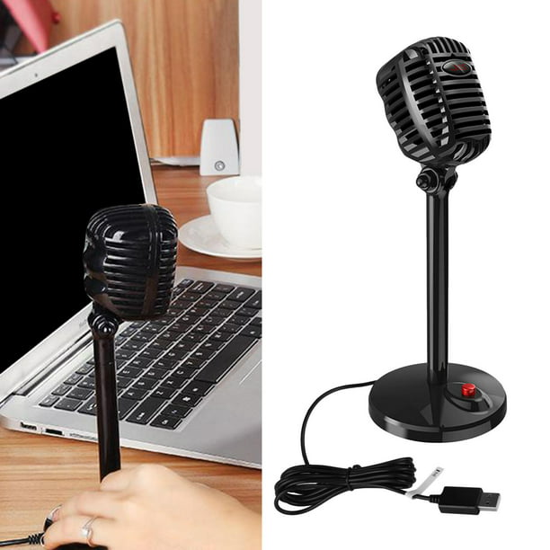 Micrófono de condensador XLR, micrófono de grabación de estudio profesional  para computadora de computadora, kit de micrófono cardioide para podcast