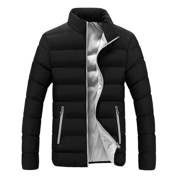 Chaqua cálida de Softshell para hombre ropa de caza ajustada abrigo Ehuebsd  grueso de burbujas chaquetas informales para exteriores ropa de invierno
