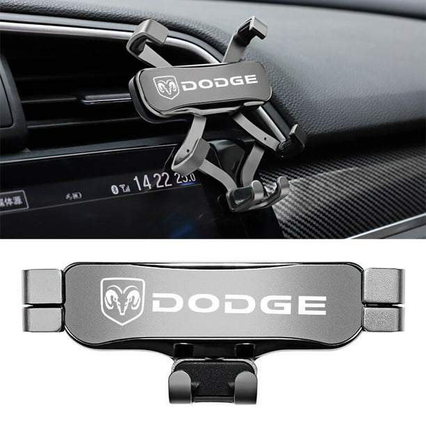 Soporte de teléfono móvil para coche, montaje de Clip de ventilación para  Dodge Journey Charger Chal Fivean Soporte para teléfono de coche