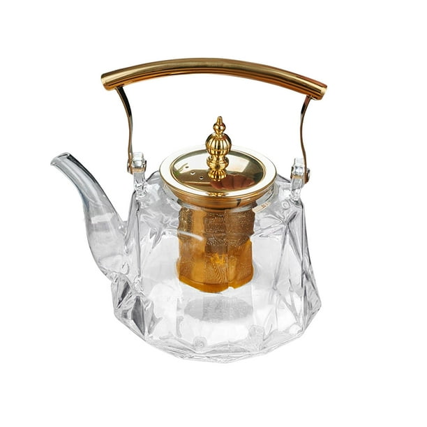 Colador de té de hojas sueltas más empinado Infusor de té ergonómico Filtro  de té portátil Colador de malla para el hogar Accesorio para el hogar
