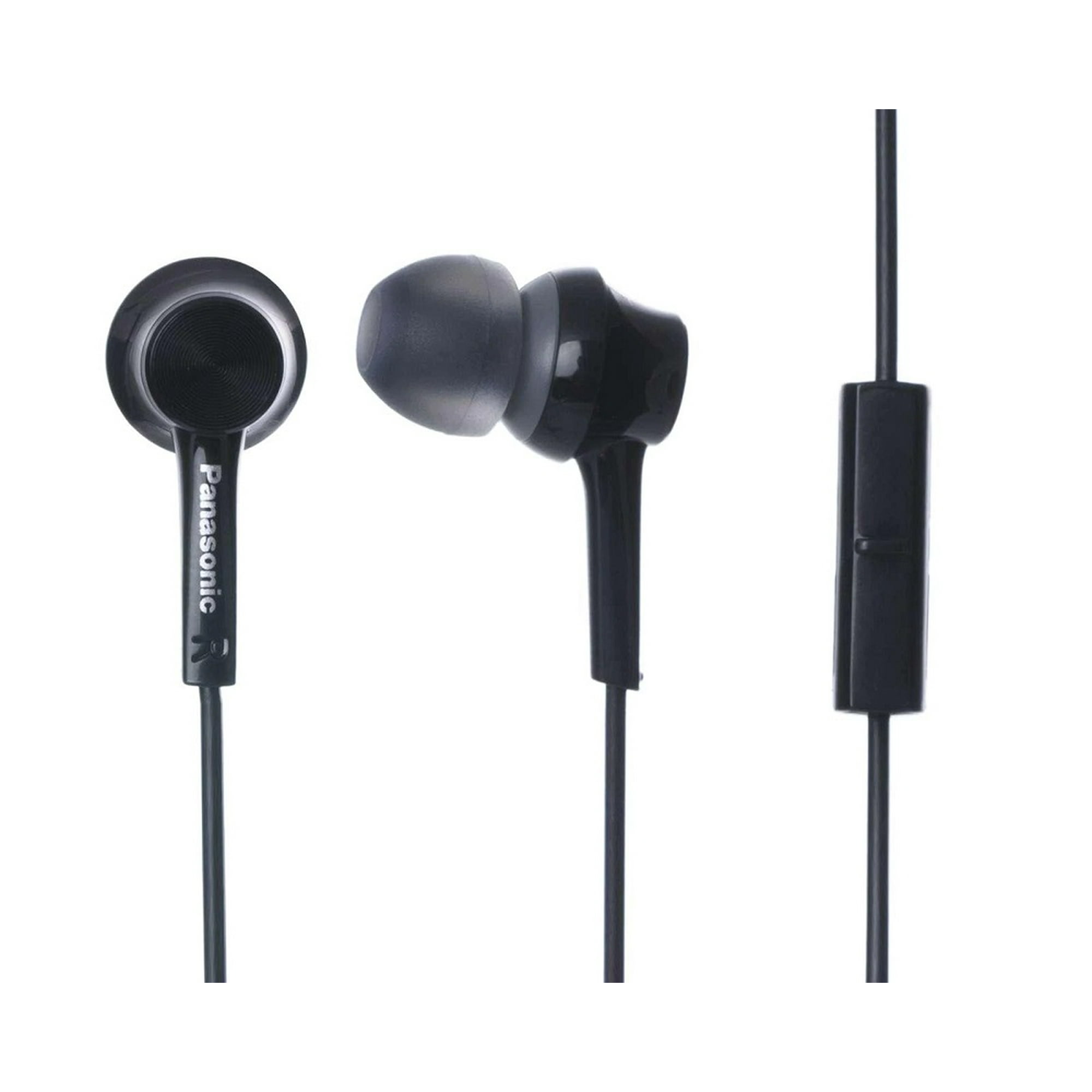Audifonos Panasonic RP-TCM115 In Ear con Microfono Negro