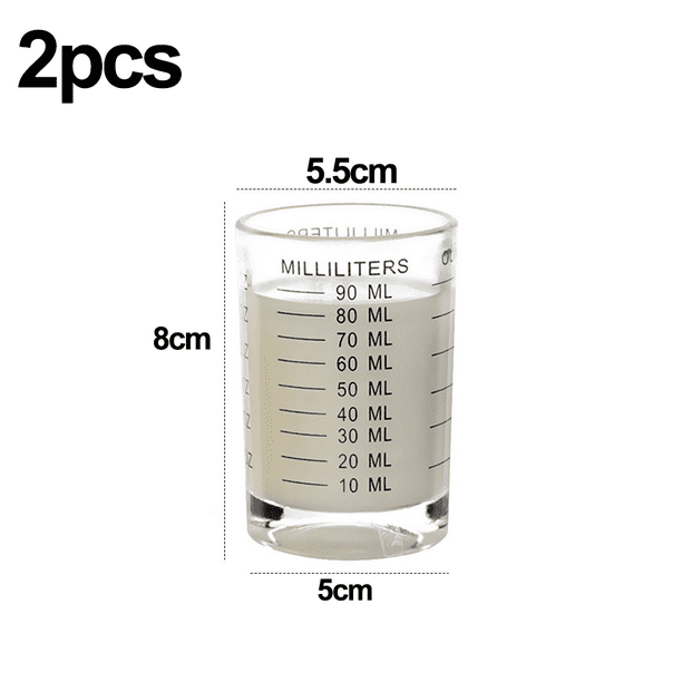 Juego x2 vasos de vidrio doble para café 110 ml Tramontina