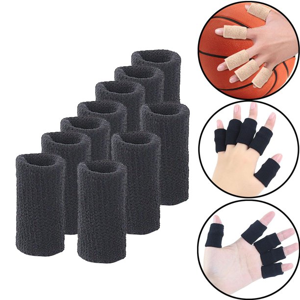 Nylon Manguitos Protectores Baloncesto / Voleibol / Bádminton 1.77 x 1.37 x  1.18 pulgadas shamjiam Manga de férula para refuerzos para los dedos