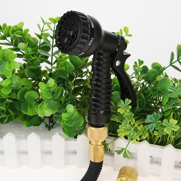 Manguera Extensible de jardín, tubo Flexible con pistola de agua