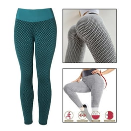 Leggings de yoga de cintura alta para mujer, con control de abdomen,  elásticos, pantalones de entrenamiento para correr, pantalones atléticos