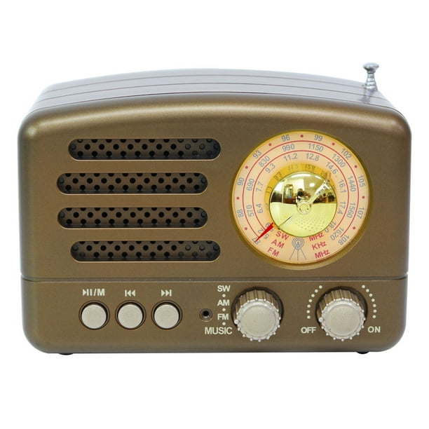 M-160BT USB BT Radio portátil pequeña Altavoz portátil BT Retro
