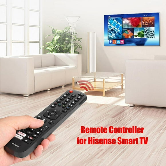 interruptor inalámbrico de control remoto 4k smart tv para hisense 43k300uw 65m7000