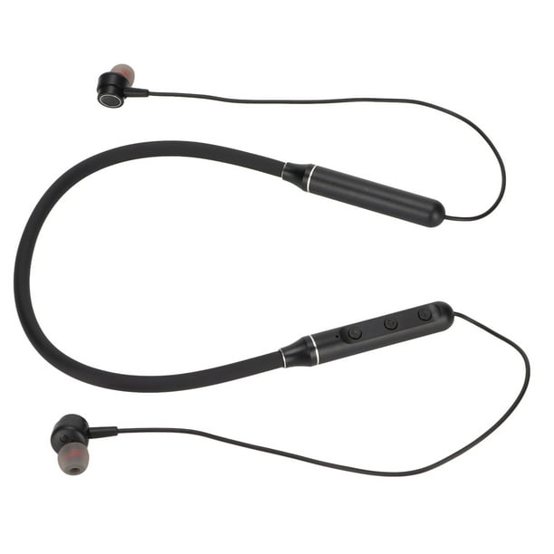 Auriculares inalámbricos con banda para el cuello, auriculares estéreo  Bluetooth deportivos con diseño plegable y reducción de ruido de banda  ancha