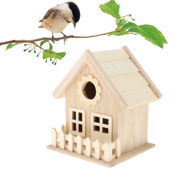 Casas de para Pájaros para Colgar Exterior, Jardín, Patio, Casas  Decorativas para Pájaros, Casa de Pájaros Pintada para Exteriores Azul  Soledad casas de aves