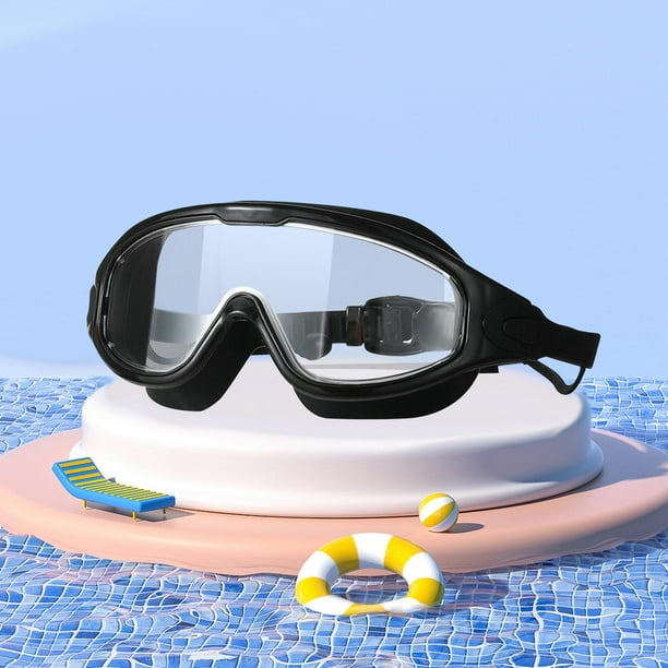 Gafas de natación para mujer, gafas de visión amplia sin fugas, gafas de  natación Unisex a la moda, gafas de natación antiniebla para piscina  interior amarillo negro Sunnimix gafas de natación