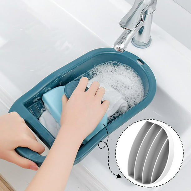 Mini tabla de lavar para lavar ropa a mano, antideslizante con de jabón, de fregado para acces Baoblaze tabla de lavar | Walmart línea