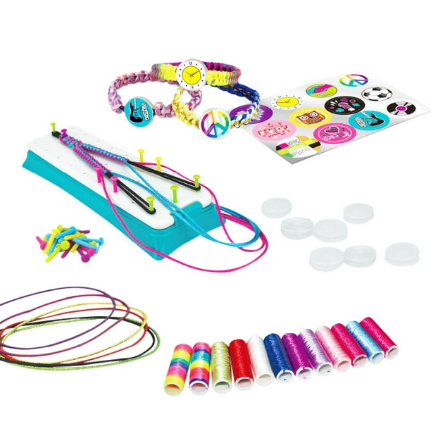  NEXBOX Juguetes y manualidades para niñas de 6 a 8 años, 8 a 12  años, kit de fabricación de pulseras de amistad y regalos de cumpleaños para  niños y adolescentes, kit