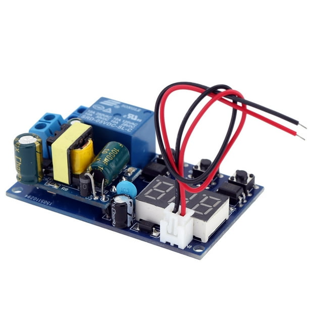 12V LED automatización temporizador Control interruptor relé módulo de  retardo con caja MABOTO Módulo Temporizador