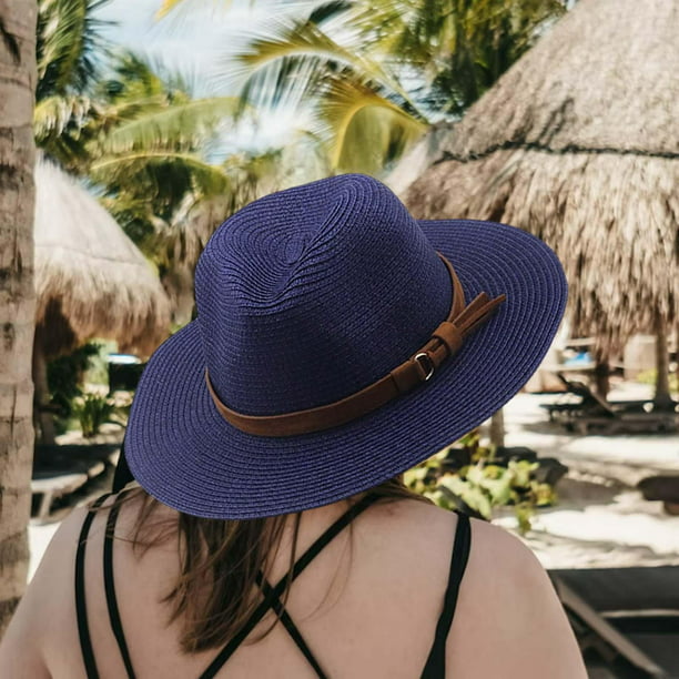 Sombreros de paja para hombres y sombreros para el sol de Panamá