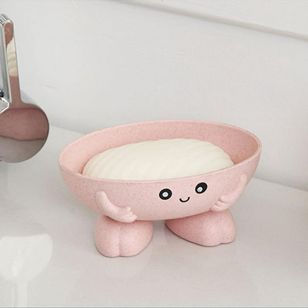  Titular de plato de jabón,Caja de jabón de dibujos animados Soporte para  plato de jabón con drenaje Gloria Titular de plato de jabón | Walmart en  línea