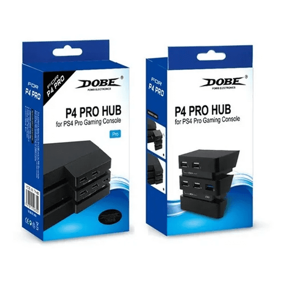 ps4 pro puertos extra usb compatible con playstation 4 pro negro tp4832 dobe playstation 4