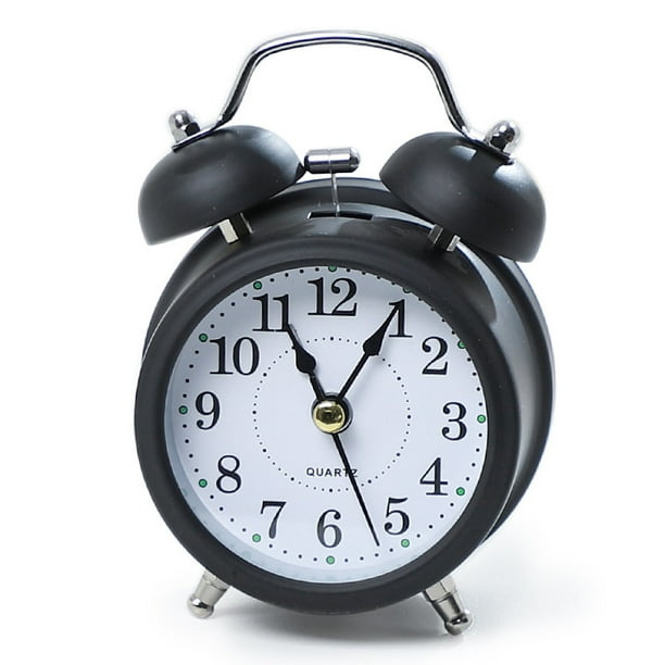  Bernhard Products Reloj despertador analógico de 4