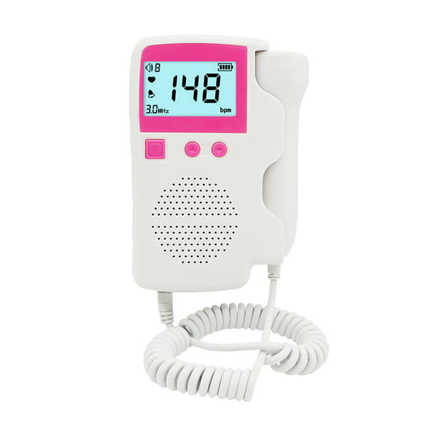 Hogar Fetal Doppler Baby Heart Detector Doppler Fetal Heartbeat Monitor  Leyfeng Medidor de voz del feto
