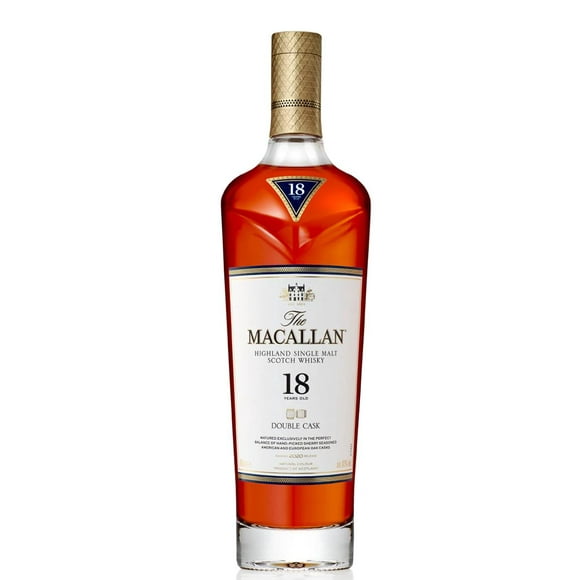 whisky the macallan 18 años double cask 700 ml the macallan 18 años double cask
