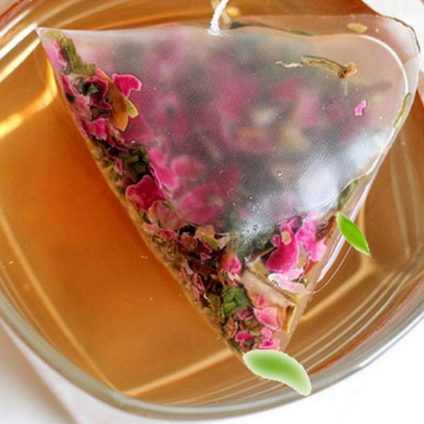 50 Uds Bolsitas de té Bolsas de té vacías Filtros de té Bolsas rellenables  Filtros de bolsita para hojas de té sueltas Hierbas Los 5.8x7cm Yotijar  Infusor vacío