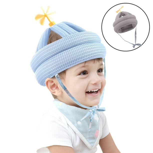 Protector de cabeza para niños pequeños, casco protector para bebés, gorra  para la cabeza del bebé, protector de cabeza transpirable para que el bebé