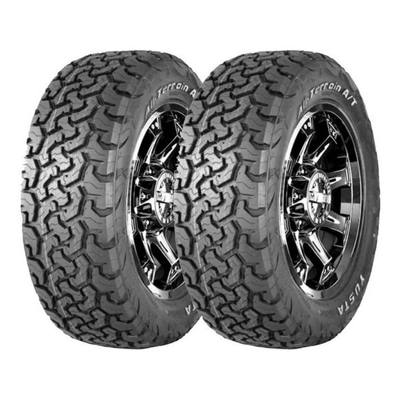 paquete de 2 llantas 25575r17 lt yusta conqueror all terrain at 108q yusta conqueror all terrain at