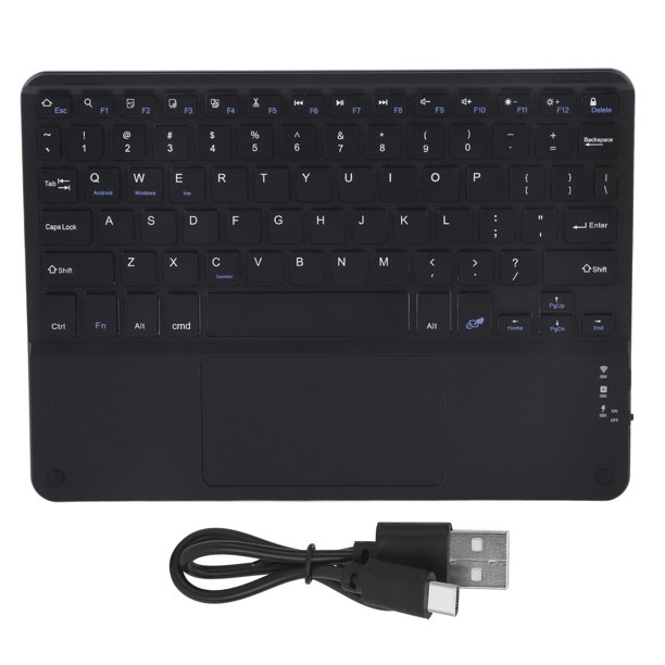 Inalámbrico Con - 7 pulgadas negro Yotijar teclado inalámbrico para tableta