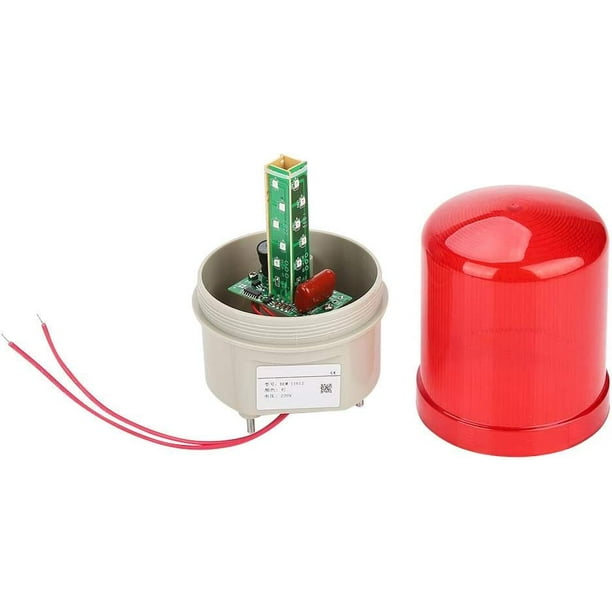 Chispometro de aluminio color rojo con indicador (sin batería) Robitronic  R06101
