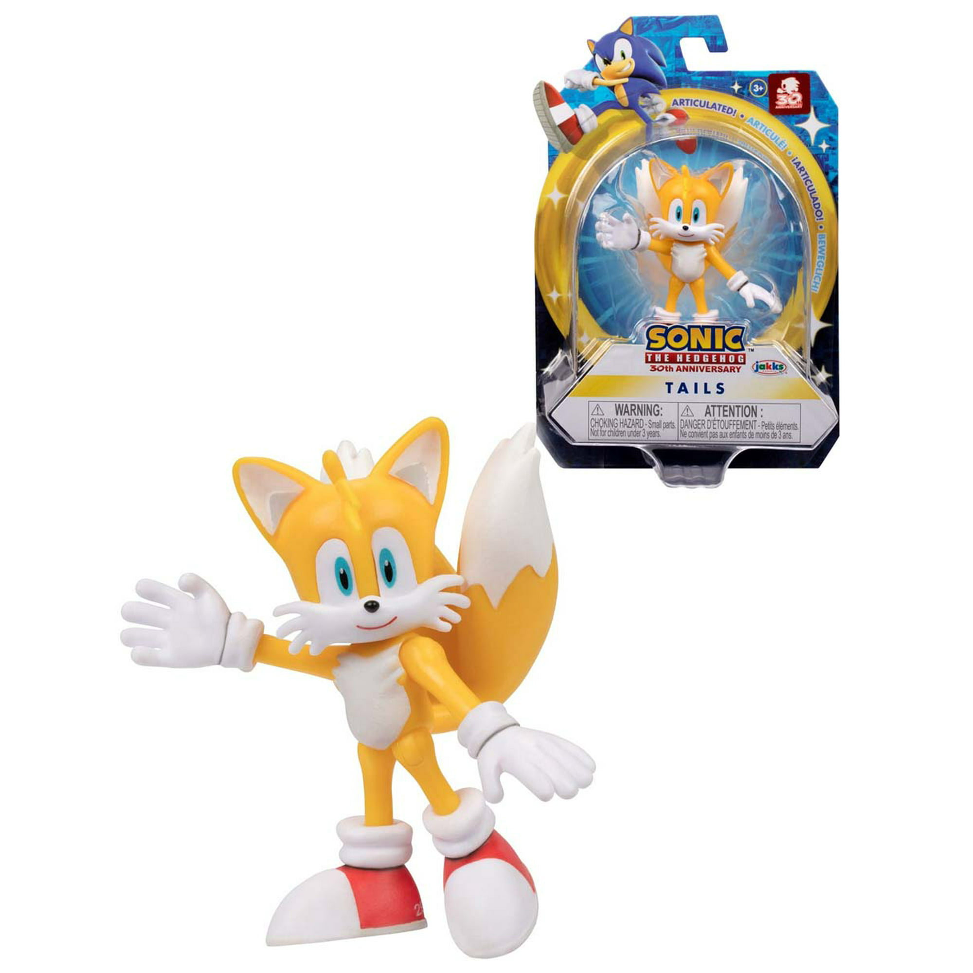 Set figuras de acción Sonic & Mighty Jakks Pacific articulado Sonic The  Hedgehog