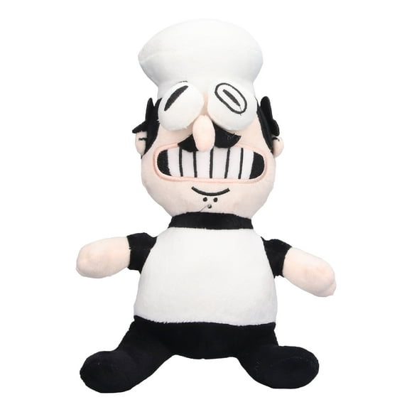 pizza tower juguetes de peluche lindo chef masculino figura de peluche suave muñeca para bebés niños adultos juego fans regalo ticfox