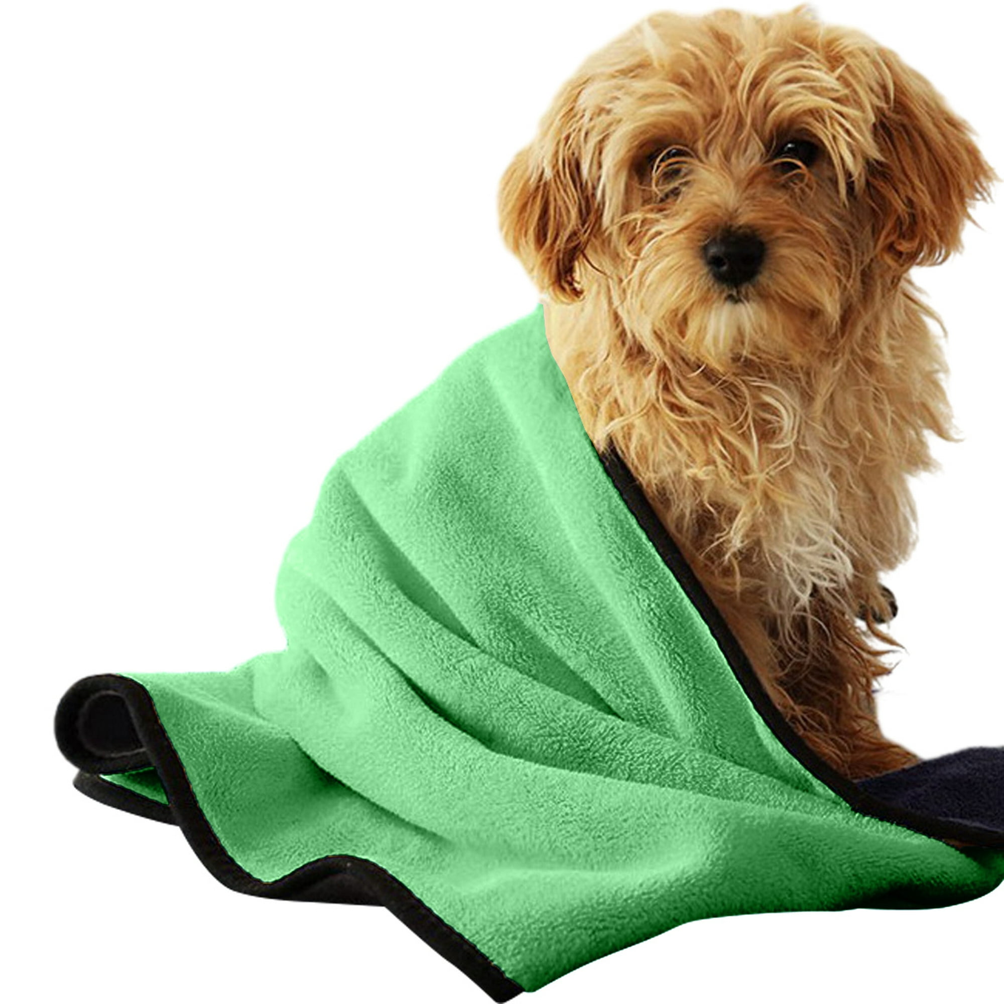 Dock & Bay Toalla para mascotas - Toallas para perros superabsorbentes y de  secado rápido con bolsa, 100% recicladas, fiesta de cachorros, grande