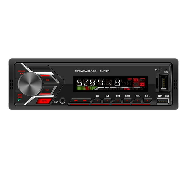 Reproductor MP3 para coche, 1 Din, 12V, Bluetooth, manos libres