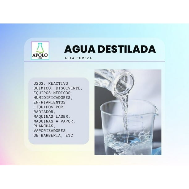 Indsol Agua - Ofrecemos AGUA DESTILADA – desionizada de excelente calidad  apta para múltiples usos en equipos y aplicaciones sensibles a sales,  minerales y sólidos disueltos. Presentaciones: - Bidón plástico de 10