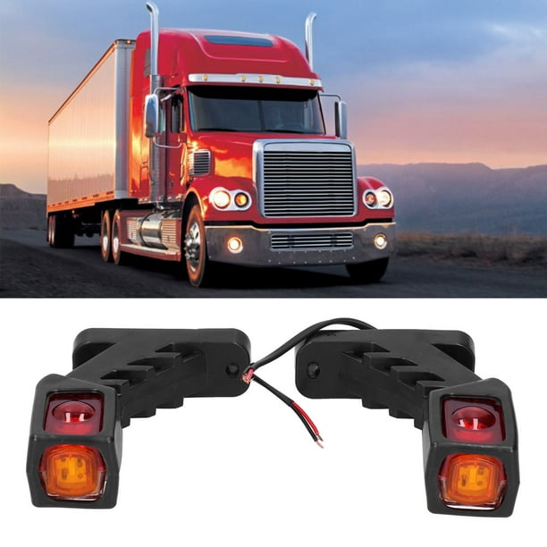 Luces laterales de remolque camiones LED Rojo,Blanco,Amarilo 12/24v