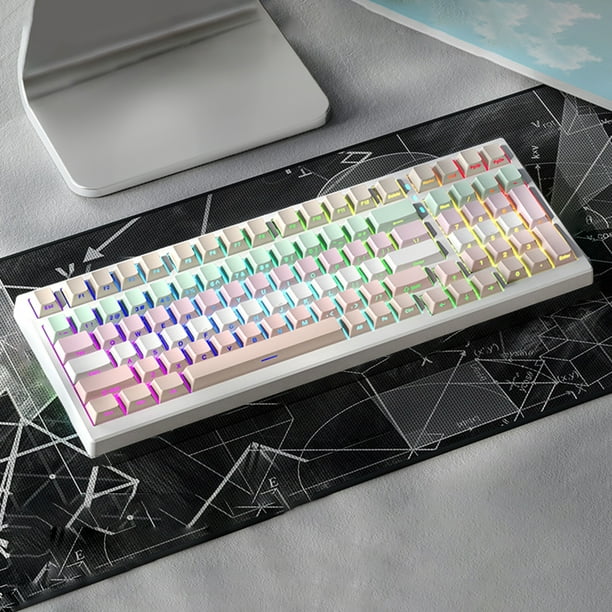 Teclado inalámbrico adecuado para ordenador portátil teclado RGB