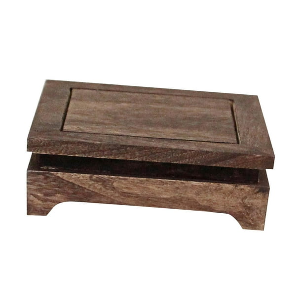 Soportes de exhibición de madera para muebles, base de jarrón de madera,  muebles orientales, soporte de exhibición de madera, pedestal de madera