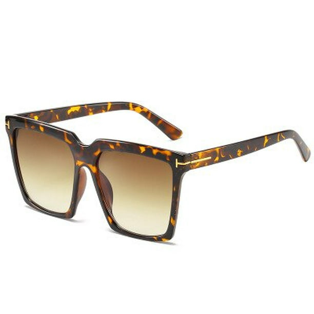 Gafas de sol cuadradas de diseñador para mujer 2023, gafas de sol de marca  Vintage de gran tamaño para mujer, gafas de sol negras con degradado para  mujer, gafas para hombre UV400
