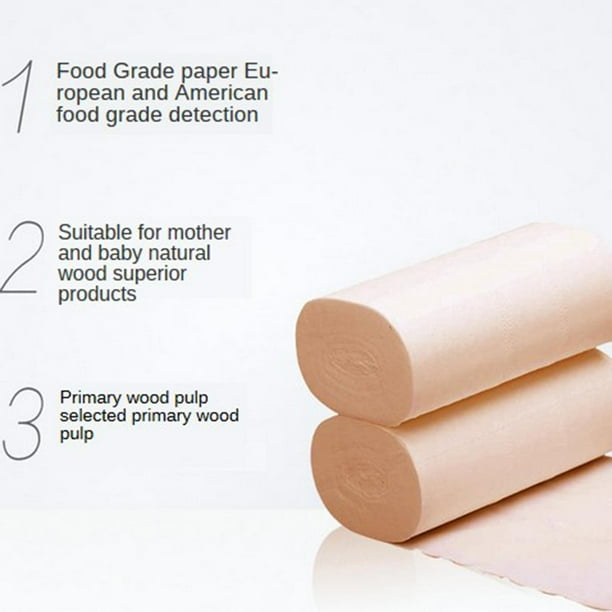 20 higiénico suave de 3 capas, papel higiénico para , toallas suaves,  resistentes y absorbentes pa Gloria Papel higiénico suave para el hogar