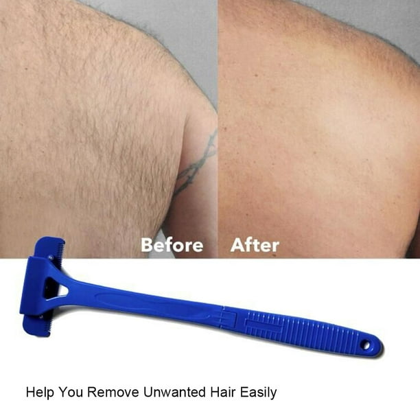 Afeitadora de espalda para hombres afeitadora corporal depiladora  desmontable depilación (1) Ndcxsfigh Nuevos Originales