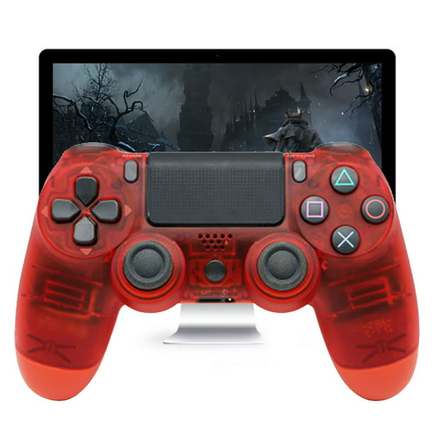 Control Ps4 Playstation 4 Dualshock 4 Inalambrico Red Crystal