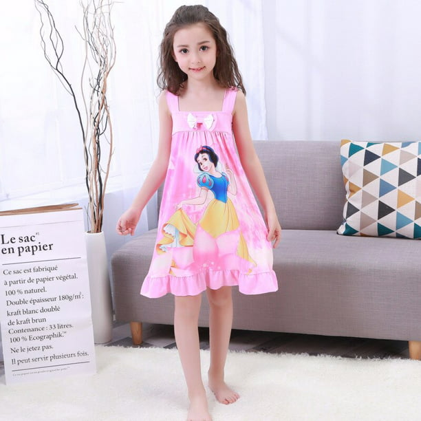 Vestido de Anna Elsa, para niñas, ropa de pijama de dibujos ropa niños, pijam Jinjia LED | Walmart en línea