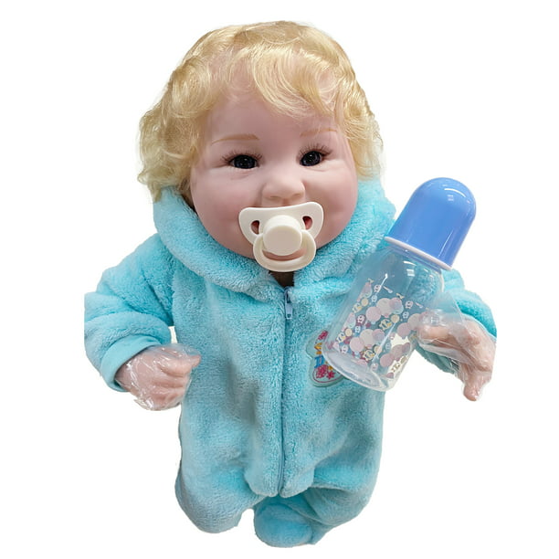 Muñeca Reborn 55cm / 22in muñeco de bebé realista muñecas bebé Reborn de silicona de cuerpo Meterk Muñeca Reborn | Walmart línea