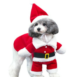 Disfraz de Papá Noel perros Ropa de para mascotas Abrigo de Navidad para cacho Abanopi Ropa de disfraces | Bodega Aurrera en línea