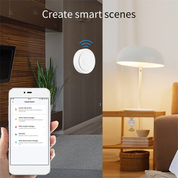 Smart Gateway ZigBee 3.0 Hogar inteligente ZigBee Central Hub Smart Life  APP Control Control de voz Control de grupo Vinculación de dispositivos  múltiples Compatible con iOS HomeKit