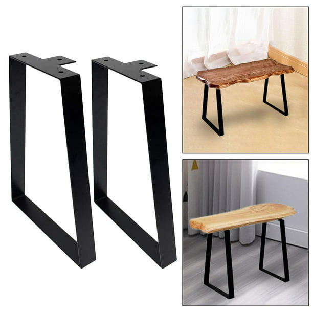 Patas de mesa de 30 pulgadas, patas de escritorio de metal ajustables de 30  pulgadas, adecuadas para patas de muebles de bricolaje, escritorio de