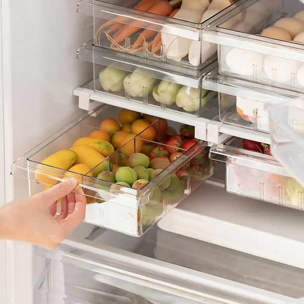 Organizador de Frutas y Verduras Extensible para el Refrigerador o Nevera  Cocina
