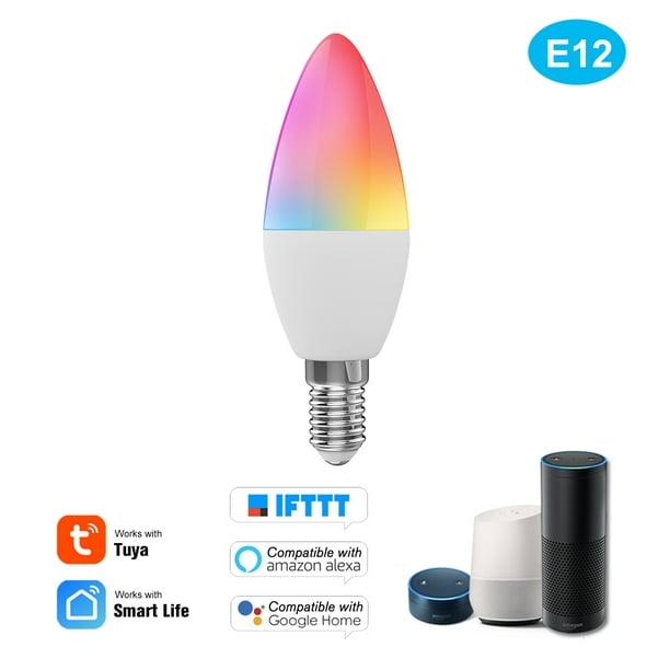 Bombillo Inteligente Compatible Alexa Google Wifi Control Luz Rgb GENERICO