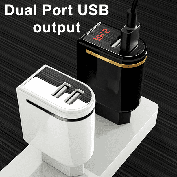 Adaptador Eléctrico Al Puerto USB Cabeza Cargador Universal Para