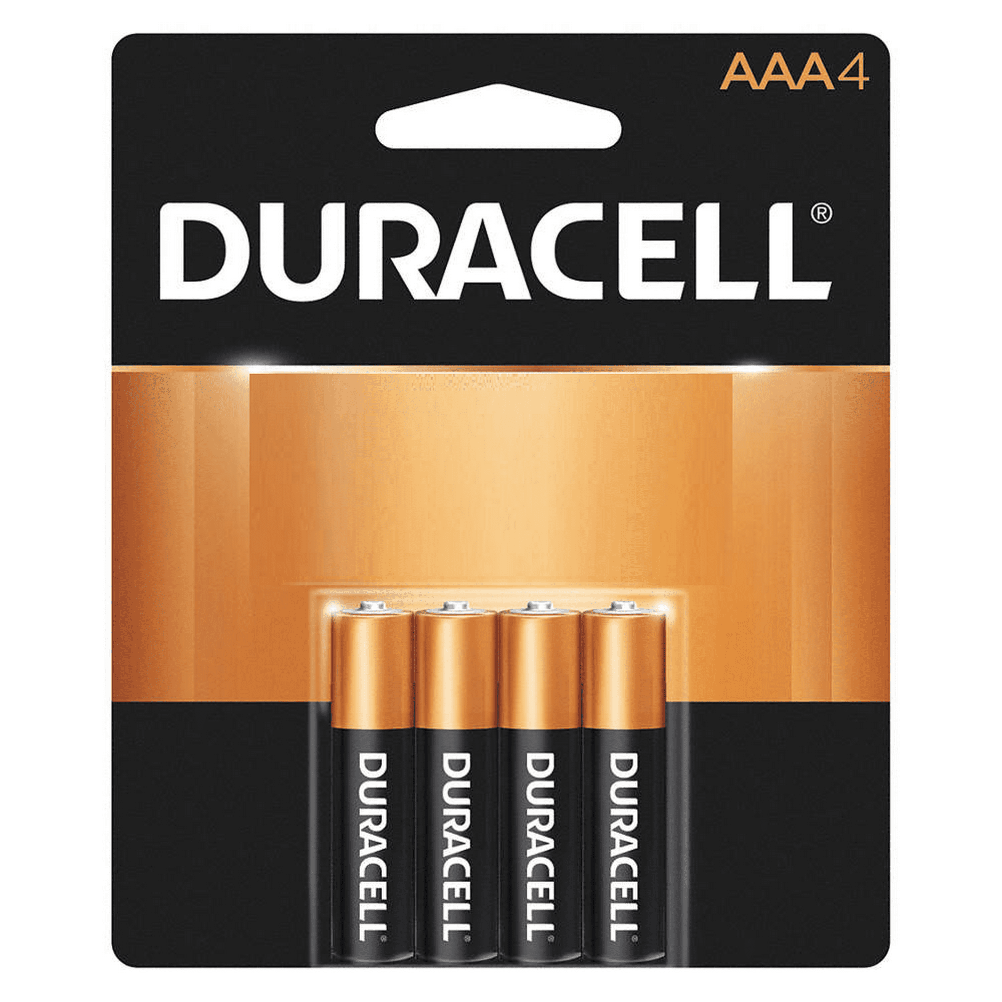 Pilas duracell aaa pack de 4 piezas alcalinas 1.5 v duracell mn2400